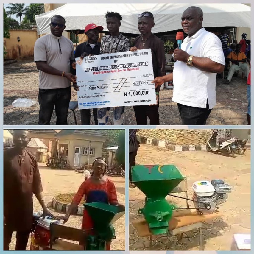 Anambra Philanthropist Launches Raffle Draw to Dissuade Youths from Crime, Raise More Millionaires