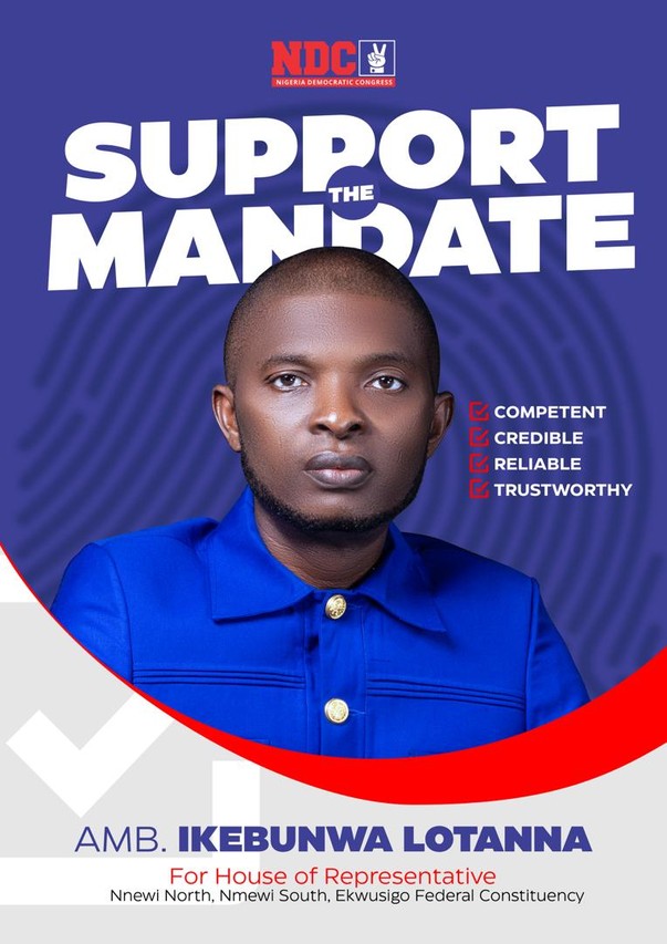 Anambra Reps Aspirant Moves to NDC, Vows to Support Obi From National Assembly