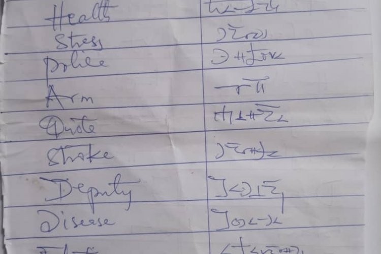 Anambra Man Develops Unique Writing Method for Africans