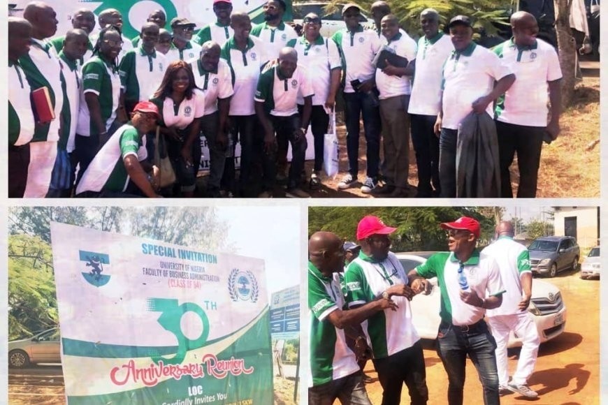 Enyioha Gives Back to Alma Mater, As Alumni Association Returns 30 Years After Graduation