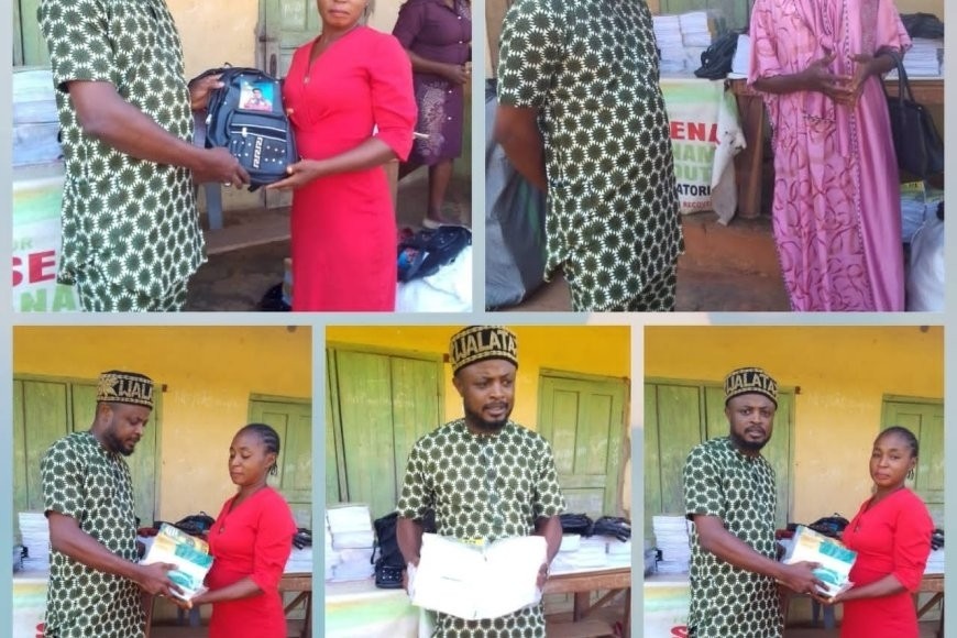 Don't Sacrifice Your Child's Education on the Altar of Money — Anambra Philanthropist Urges Parents, Donates Learning Materials to Schools