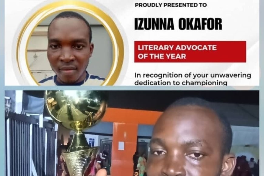 Izunna Okafor Wins Best Investigative Journalist of the Year, Literary Advocate of the Year 2024