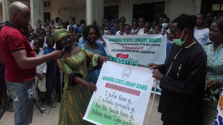 Anambra Library Takes Igbo Language Gospel To Schools