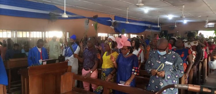 Chapel of Redemption Marks 2021 Psalm Sunday in Grand Style