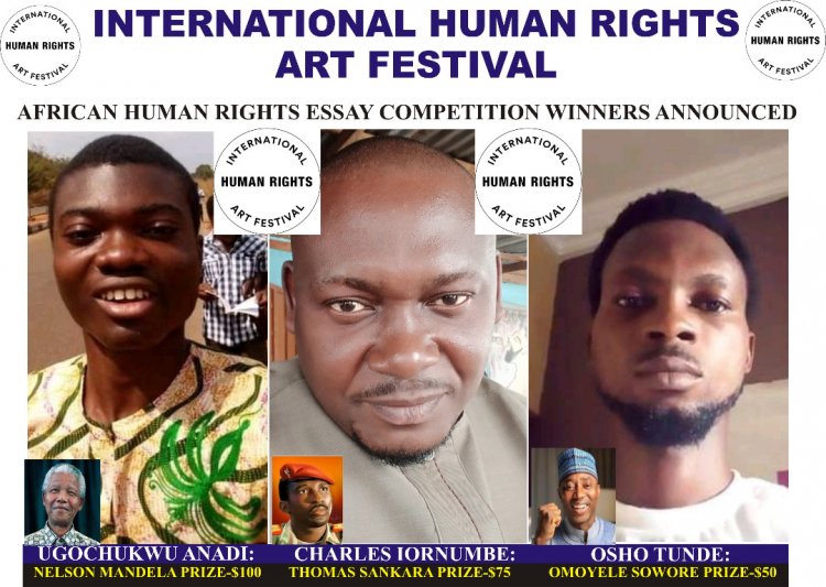 Organizers Announce Winners of 2021 African Human Rights Essay Competition