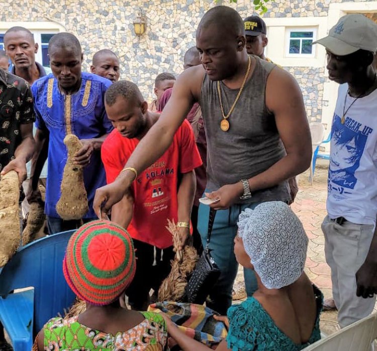 Ayaka Igbo Marks New Yam Festival, Celebrates with Widows in Nando