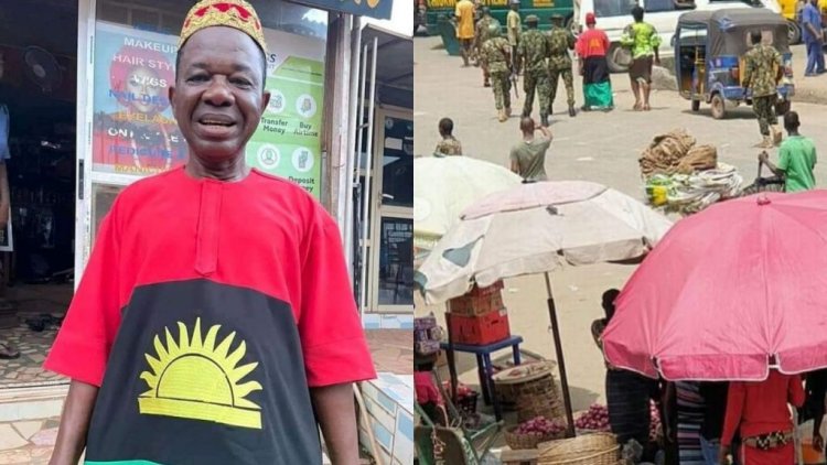 Soldiers Arrest, Assault Chiwetalu Agu in Onitsha for Wearing Biafran Uniform
