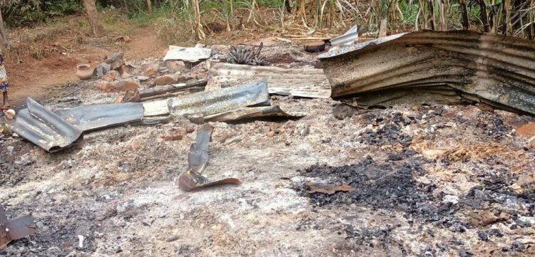 Man Burns His House, Digs His Grave and Commits Suicide
