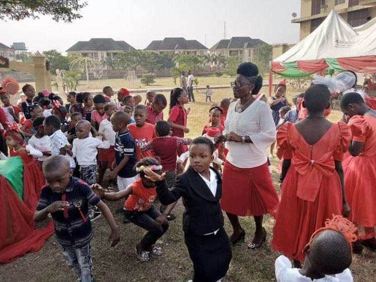 Anambra State Library Board Holds 2021 Children's Christmas Party