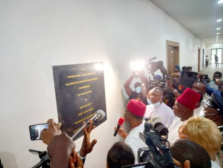 Flurry of Awards, As Gov. Obiano Commissions Int'l Conference Centre