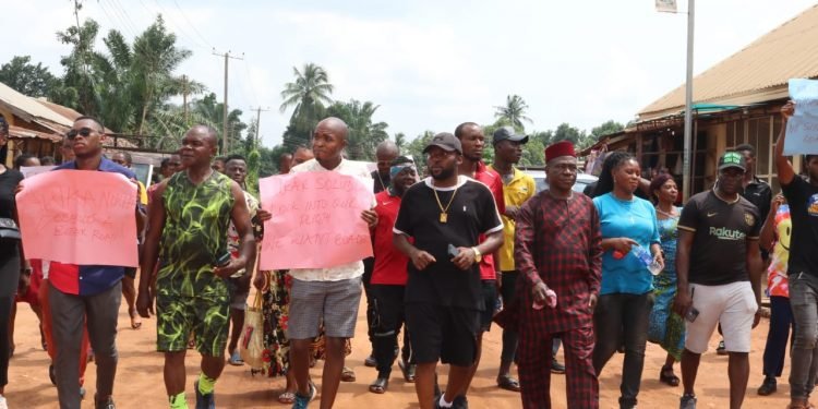 How Anambra Lawmaker Led Protest Against Bad Roads