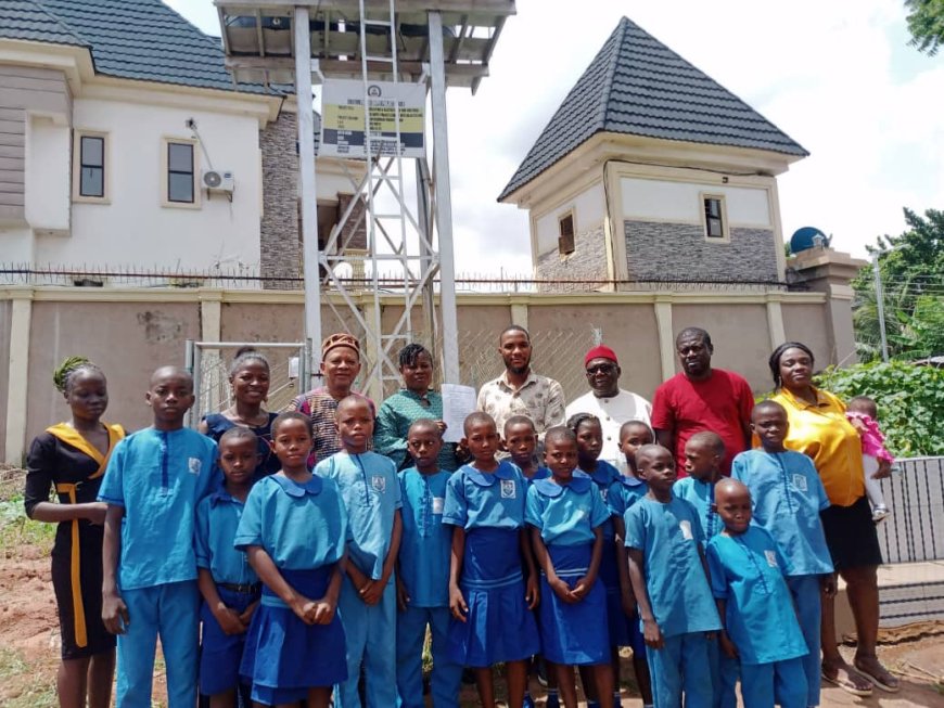 Soludo Hands Over Resuscitated Solar-Powered Borehole to Onitsha Primary Schools