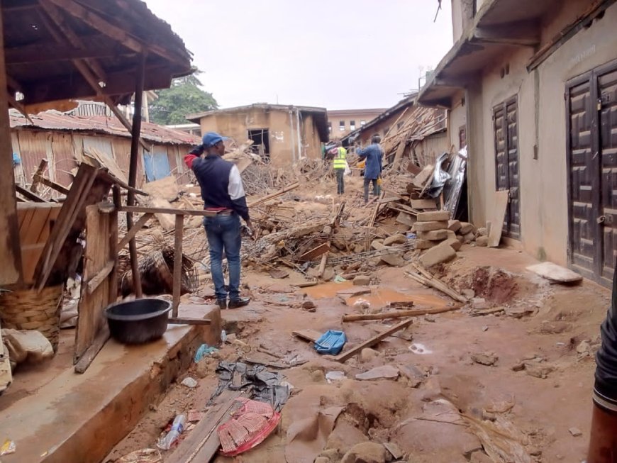 Anambra Building Collapse: ASMATU Leader, Financier-Contractor Break Silence, Allege Sabotage