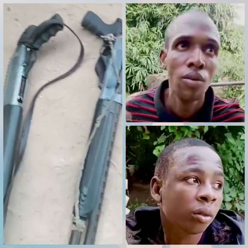 Shocking Revelation, As ESN Arrests Fulani Herdsmen Kidnappers Who Abducted Land Buyers inside Anambra Bush (Video)