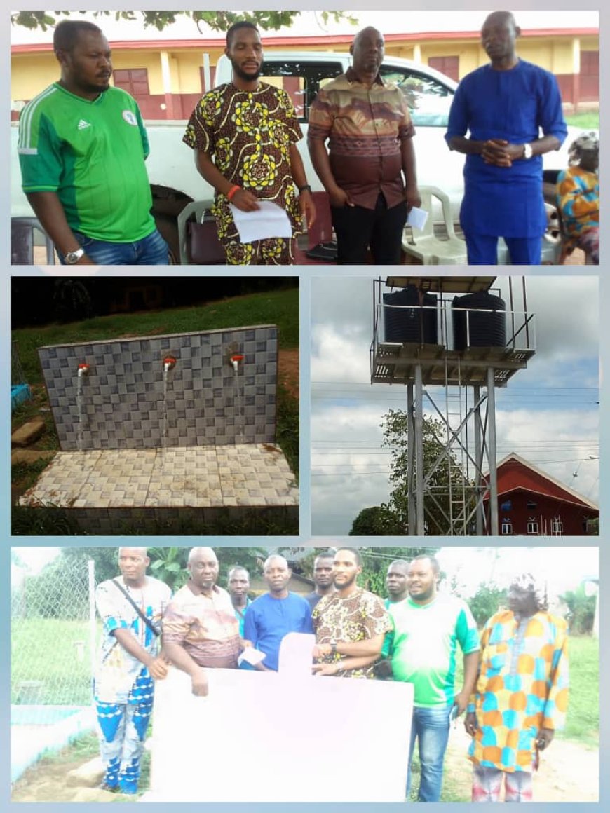 Commendation, As Anaku Gets Solar-Powered Borehole from Anambra Govt