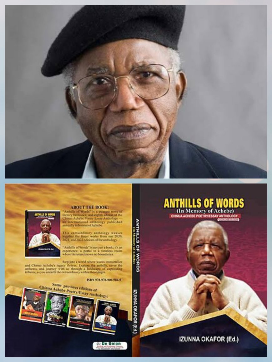 9th Chinua Achebe Poetry/Essay Anthology: Call for Submission