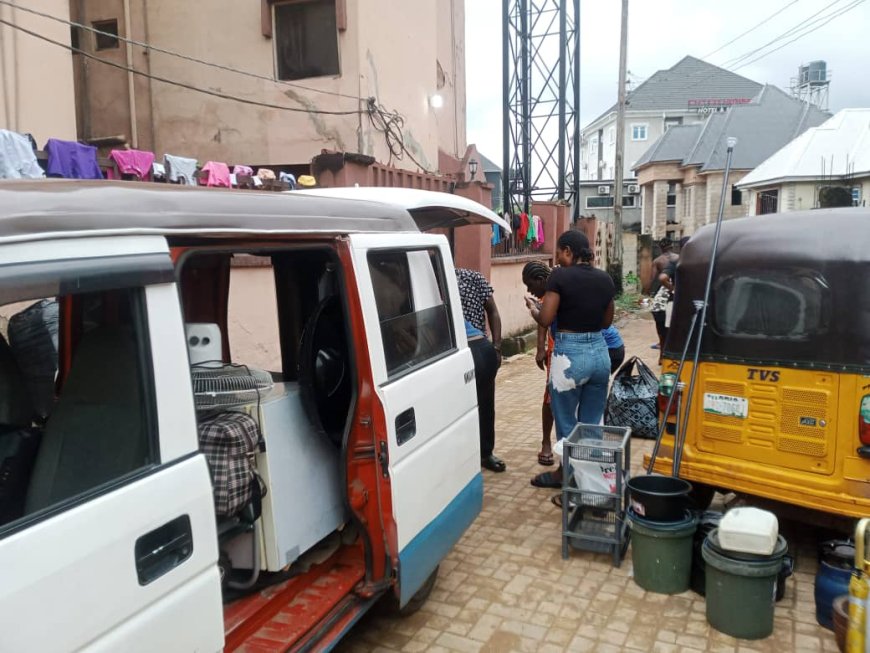 Panic, Exodus of Tenants as Cracked 4-Storey Building Poses Danger in Awka